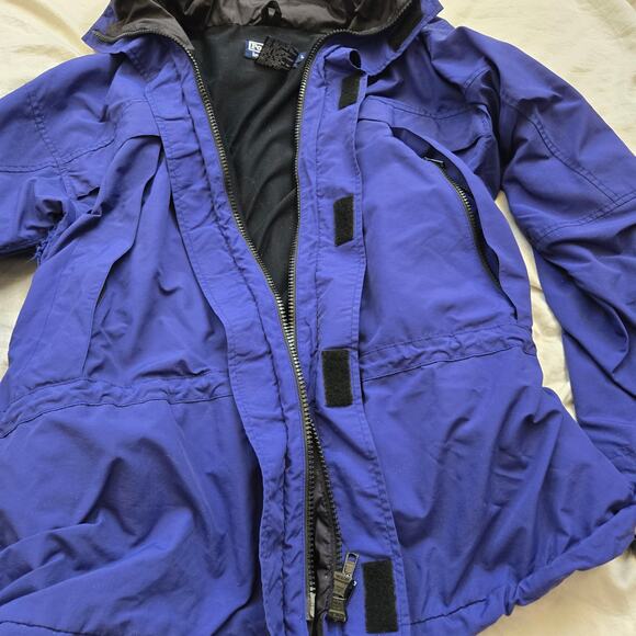 Vtg Polo Ralph Lauren Parka Size L Hi-Tech Jacket w/Ultrex Royal Blue *read* - Picture 9 of 16